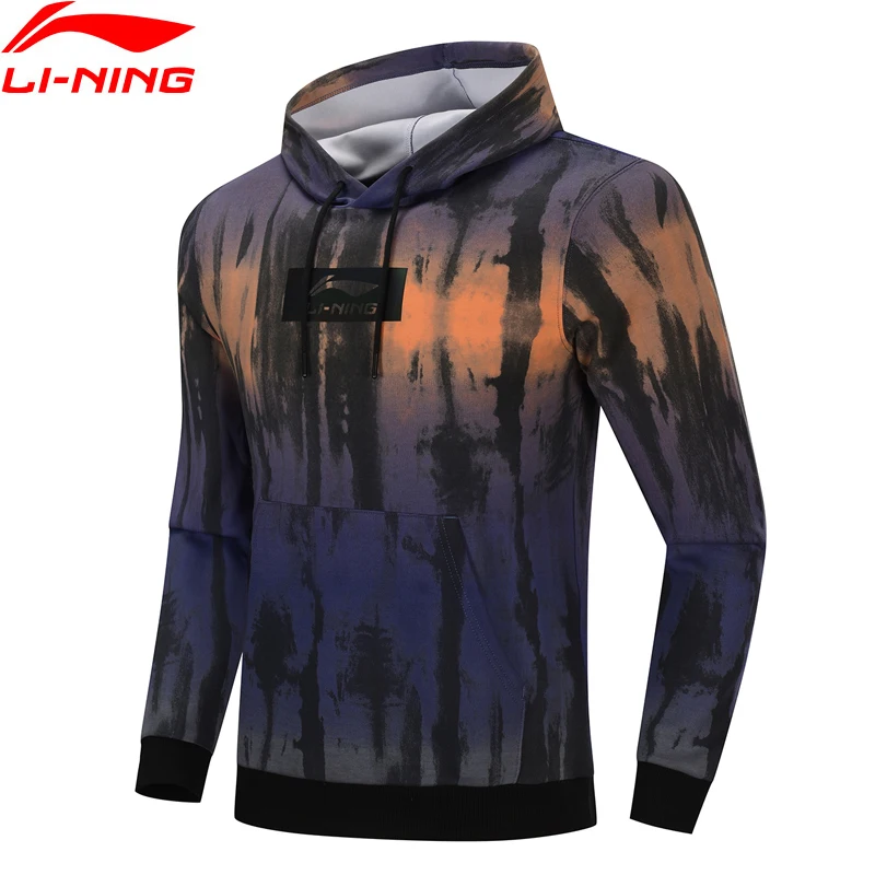 Мужская Трикотажная Толстовка Li Ning 63% хлопок 37% полиэстер Стандартный крой