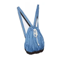 denim camp bag vintage style jeans backpacks bags large size school bags denim travel bags kroean style bags drop shipping