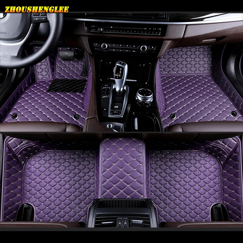 Напольный коврик zhoushenglee для Citroen DS DS3 DS4 DS5 DS6 DS7 DS4S DS5LS Dodge Journey|Автомобильные коврики