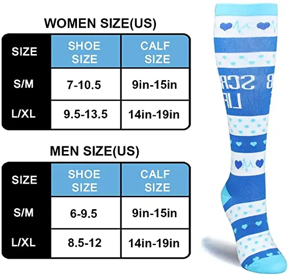 

Compression Stockings Circulation Fit Anti-Fatigue, Medical,Edema Diabetes Varicose Veins,Atheletic, Slimming Compression Socks