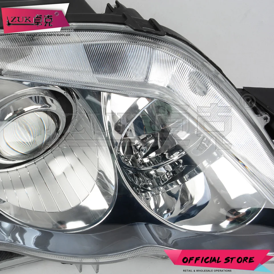 ZUK пара спереди головной светильник фара в сборе для TOYOTA MARK X REIZ 2005 2006 2007 2008 2009