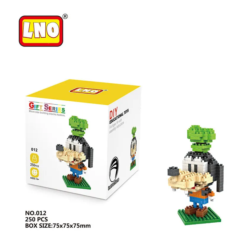 Японский мультфильм Аниме Фигурки игрушки Алмазные Кирпичи Diy для детей модель