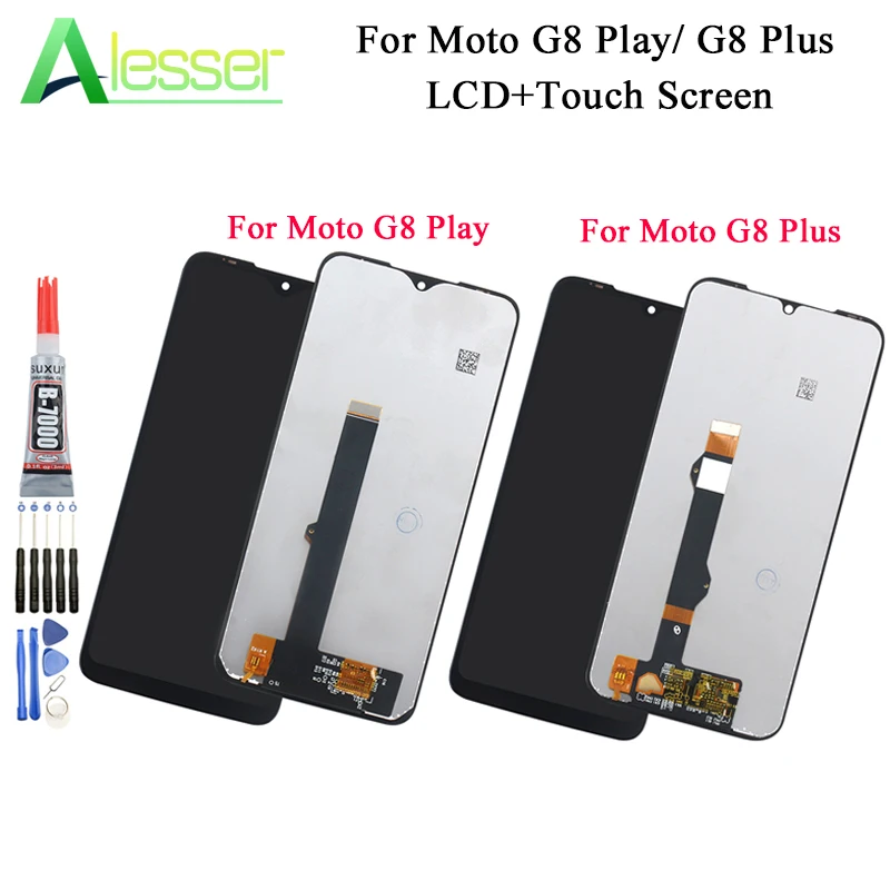 Alesser для Motorola Moto G8 Play LCD дисплей + сенсорный экран дигитайзер сборка Замена Plus
