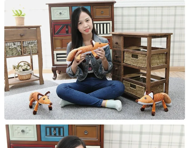 Мягкие игрушки из фильма Маленький принц и лиса плюшевые куклы развивающие