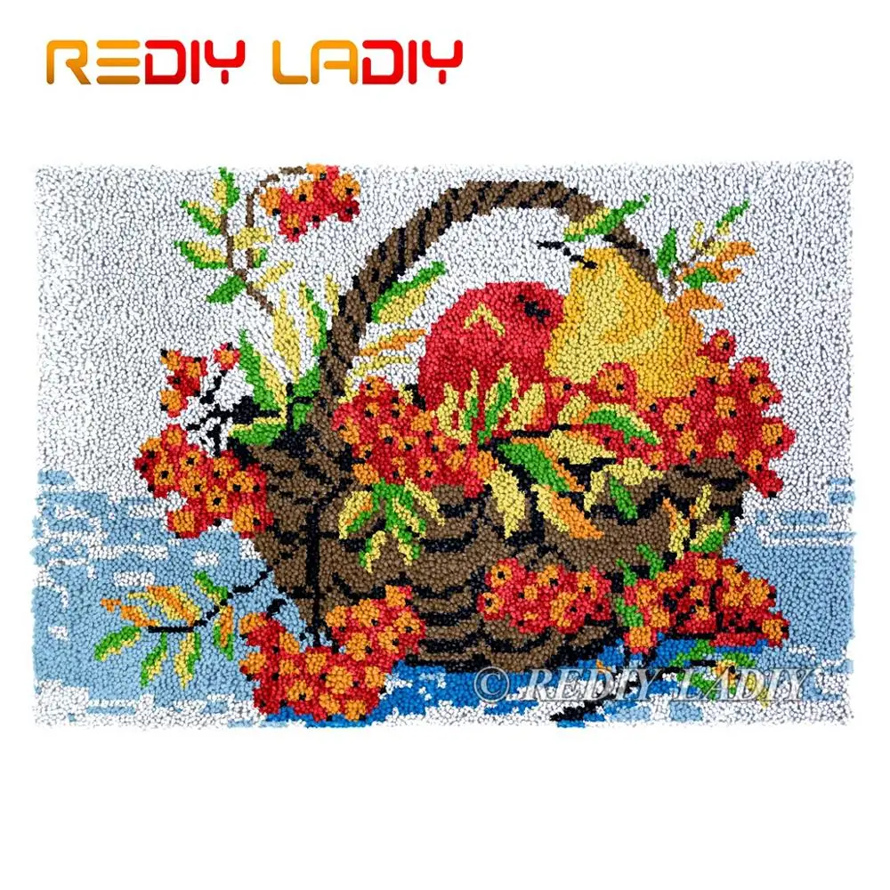 

Крюк с защелкой Наборы корзина для фруктов "сделай сам" ковров пышные наборы гобеленов Наборы на не сужающемся книзу массивном пряжа вязано...