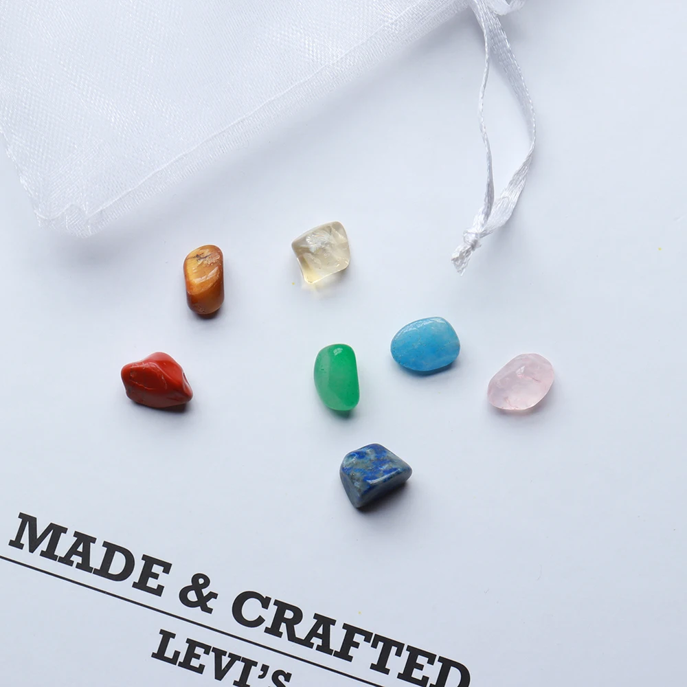 Натуральные хрустальные чакры розовый кварц камень для лечения медитации рейки 7