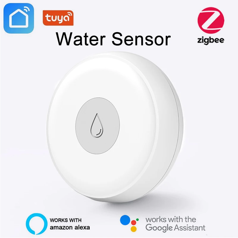 

Датчик погружения воды Senso, детектор утечки воды, с сигнализацией, с Zigbee Gateway