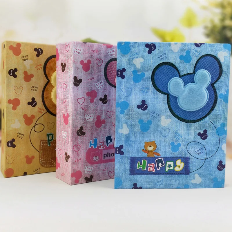 Милая рамка для мгновенного хранения изображений 6 дюймов 100 листов фотоальбом с