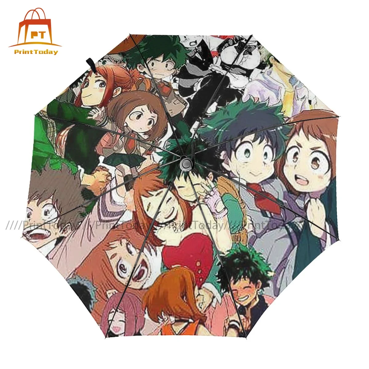 

Deku Umbrella Windproof Home Umbrella Mini Auto Design Folding Umbrella