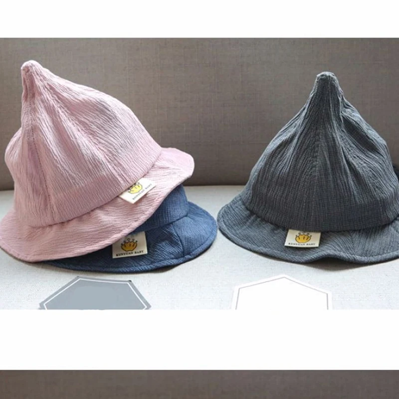 Сезон весна лето Корейская версия конической шляпы с острым носком