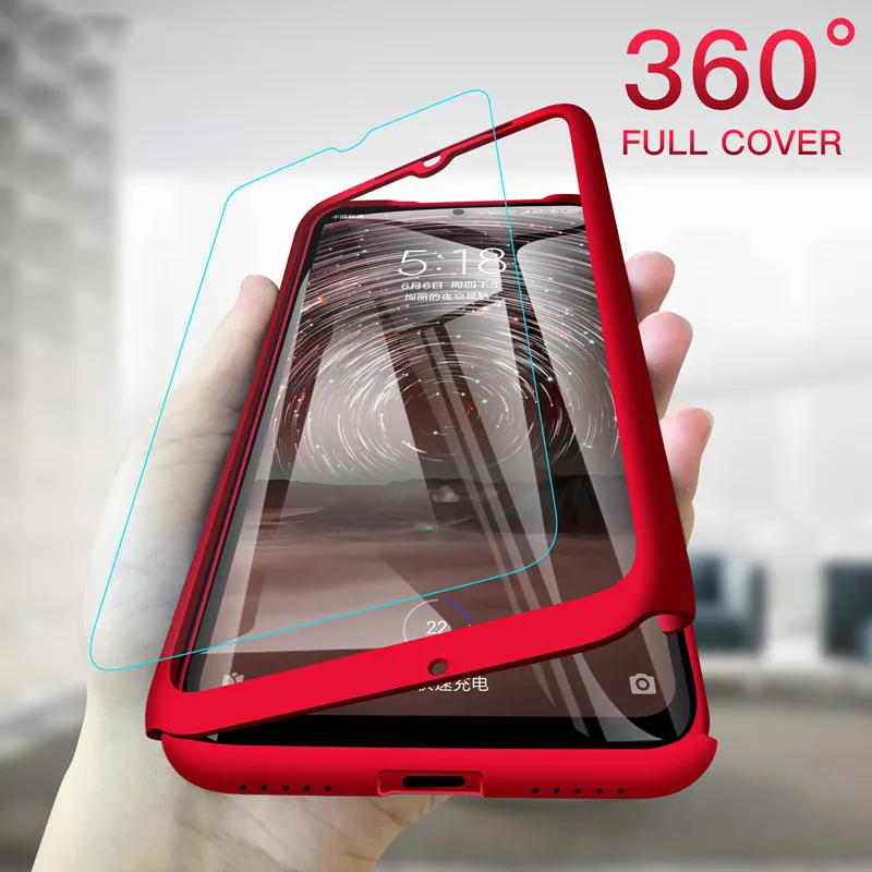 360 защитная пленка на ЖК чехол для Xiaomi Redmi Note 9s 9 Pro Max 8 8T 7 K20 9C 9A 8A Mi 10T Lite 10 9T POCO X3 M3