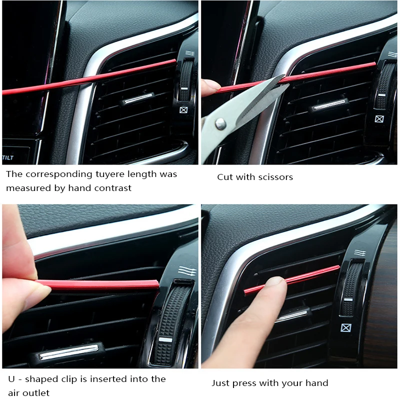 Автомобильный вентиляционный переключатель на решетке обода отделка выходе