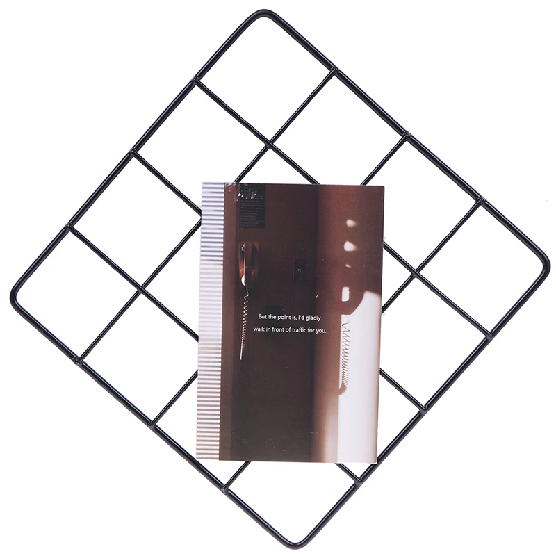 20x20 см современный дом стены декоративной железной сетки Nordic художественной