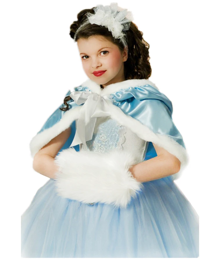 Зимнее платье принцессы Анны и Эльзы для девочек милые вечерние рождественские