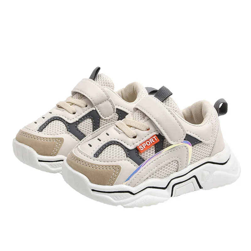 Осенне-зимняя детская спортивная обувь для мальчиков и девочек Дышащие