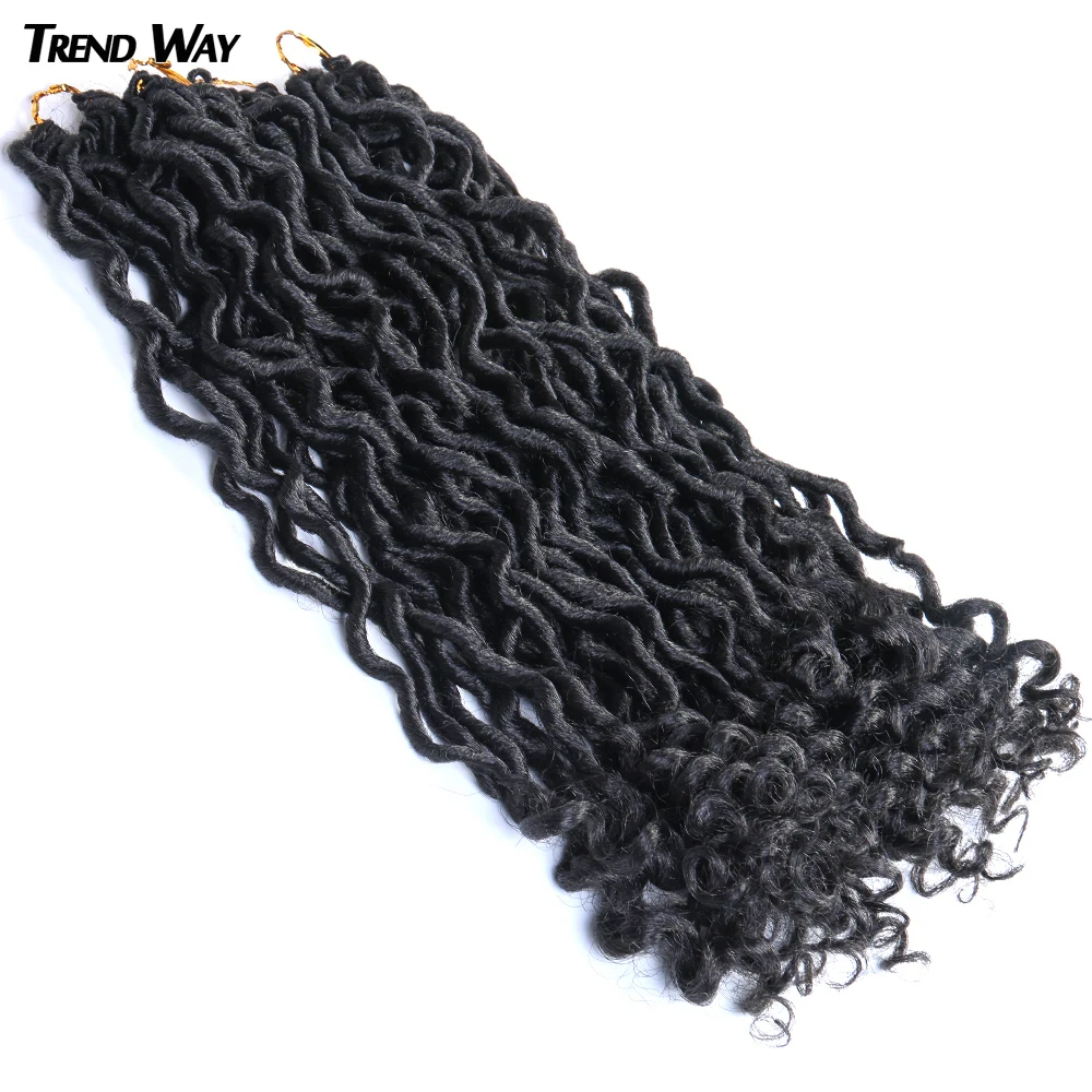 Синтетические вьющиеся дреды искусственные локоны 20 дюймов для женщин замки