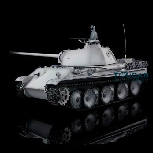 Heng Long 1/16 Snow 6 0 пластиковая немецкая пантера G RTR RC Танк 3879 стальная коробка передач