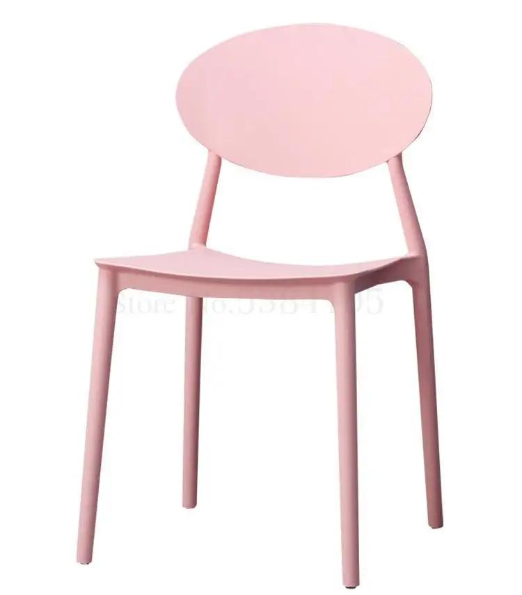 Стул домашний современный простой ленивый пластиковый стул скандинавский для
