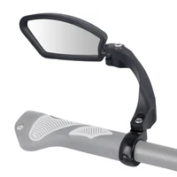 cycle mirror for mtb road bike handlebar end inner mount unbreakable stainless steel lens high impact frame hafny