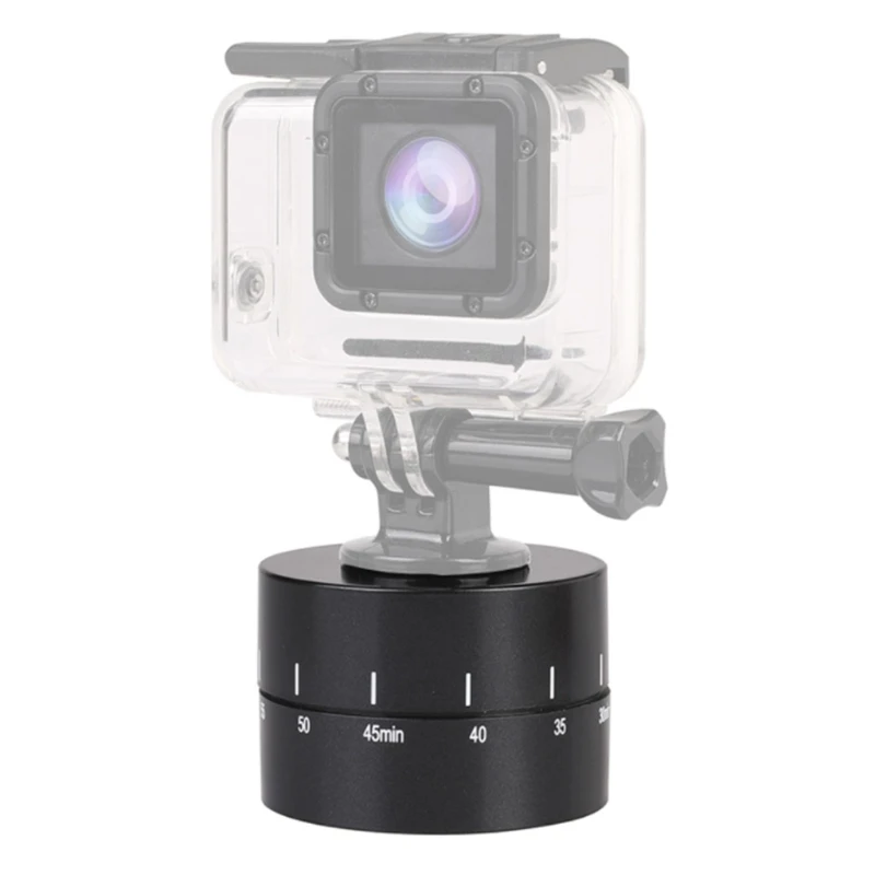 L41E Electric Panoramic Tripod Head for Time Lapse Shooting with Variable Speed and Direction for gopro360 Smartphone Camera