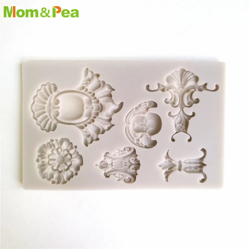 Силиконовая форма для украшения торта Mom & Pea GX270 3D пищевая форма|Формы тортов| |