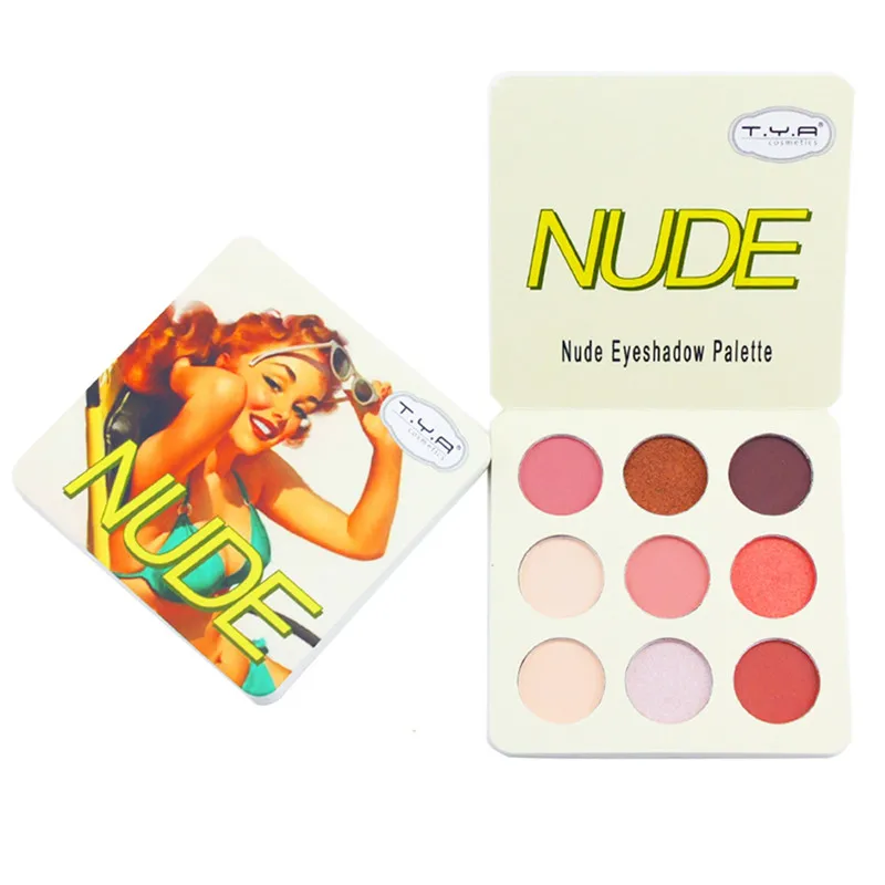 TYA 2019 матовые тени для век Палитра натуральные Минеральные Профессиональные Тени