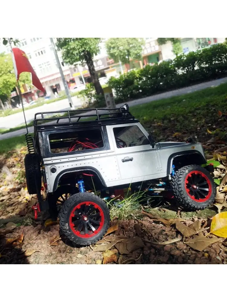 

4pcs Wheels Tires with Flexible Coupling Coupler for MN90 1/12 RC Rock Crawler