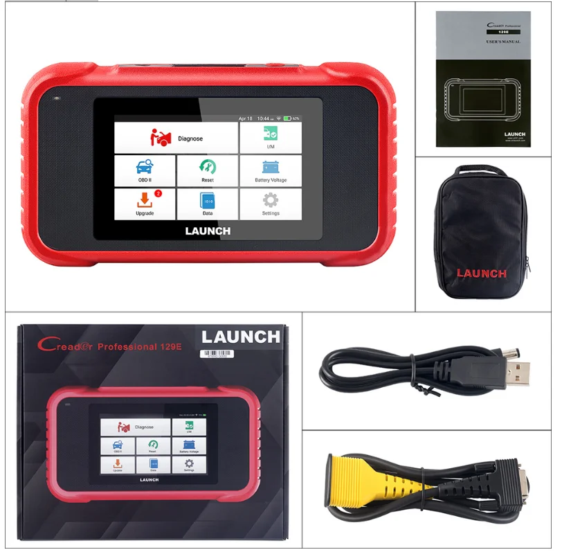 

New CRP129E obd2 scanner code reader support ABS engine SRS transmission + brake / oil / SAS / ETS / TPMS reset