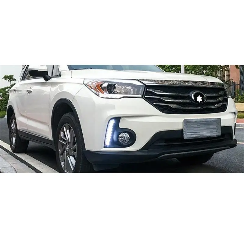 Автомобильные Luces Para Drl дневные ходовые автоматические светодиодные наружные Cob