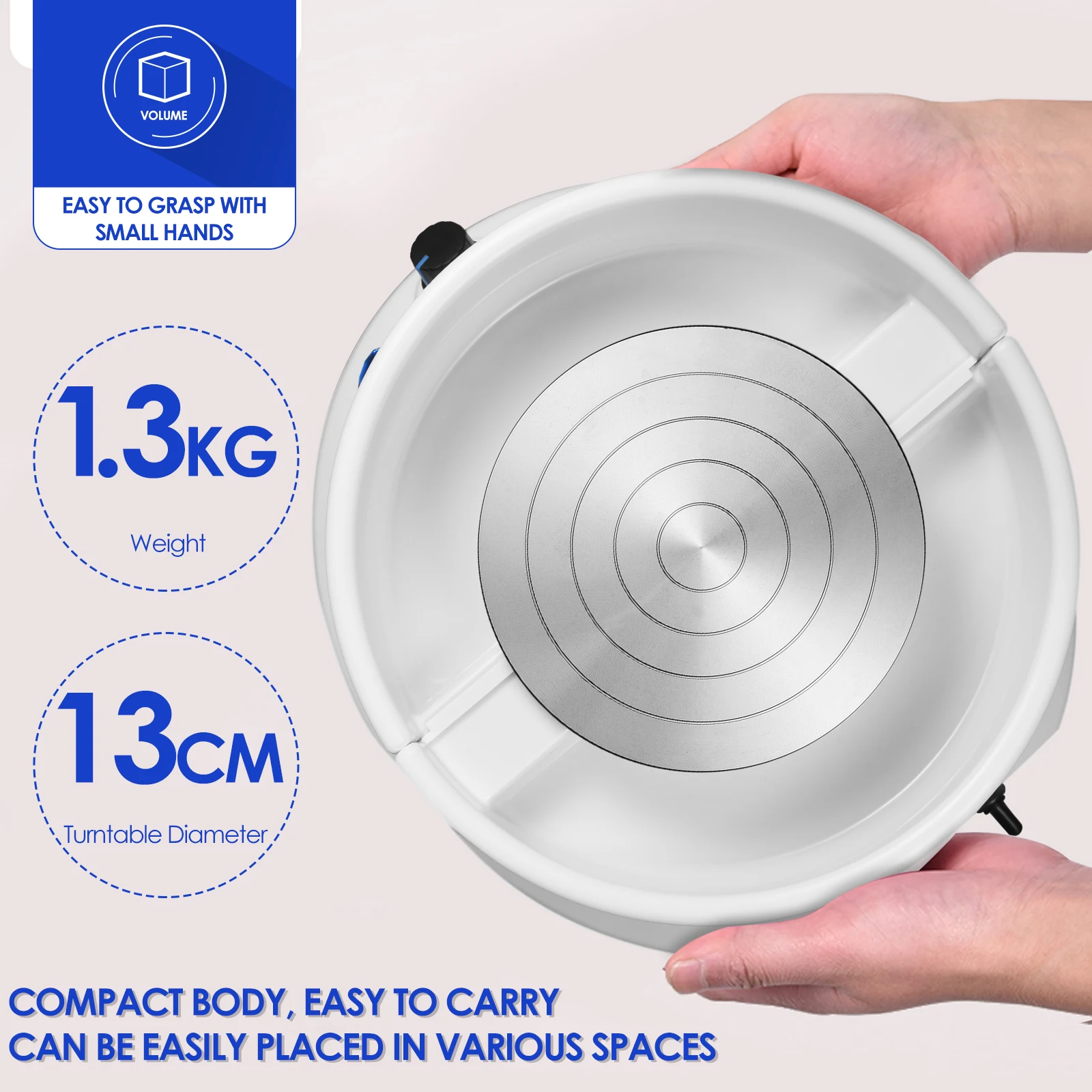 Скидка Электрическая машинка для изготовления гончарных изделий, 13 см