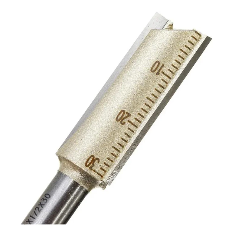 Обновленная фреза с 2 канавками и хвостовиком 1/4 дюйма твердосплавная ЧПУ для