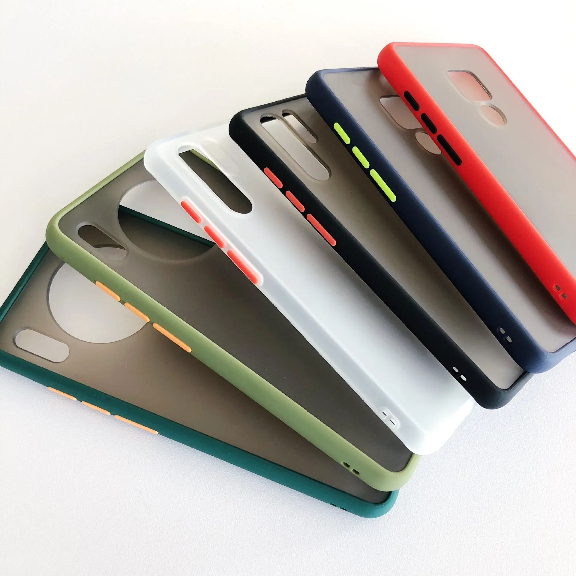 Подходит для HUAWEI20 P20pro P30 P30PRO Mate30 Mate30PRO Nova4e P40 матовый Силиконовый чехол с защитой