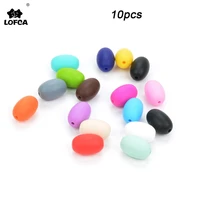 lofca 10pcs grape silicone bead teething bpa free food grade silicone teether soft toy for baby teeth chew pendant teether bead