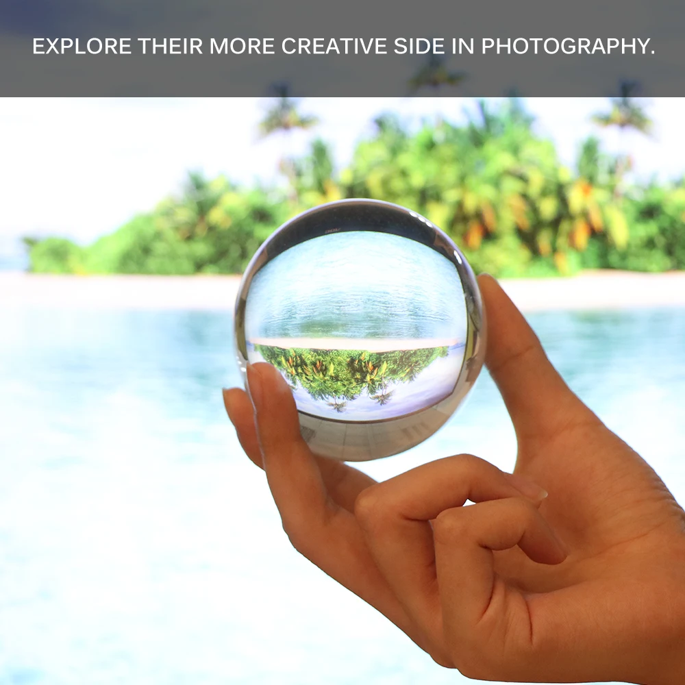 80 мм идеально Lensball прозрачный Стекло хрустальный шар лечебная Сфера Подставки