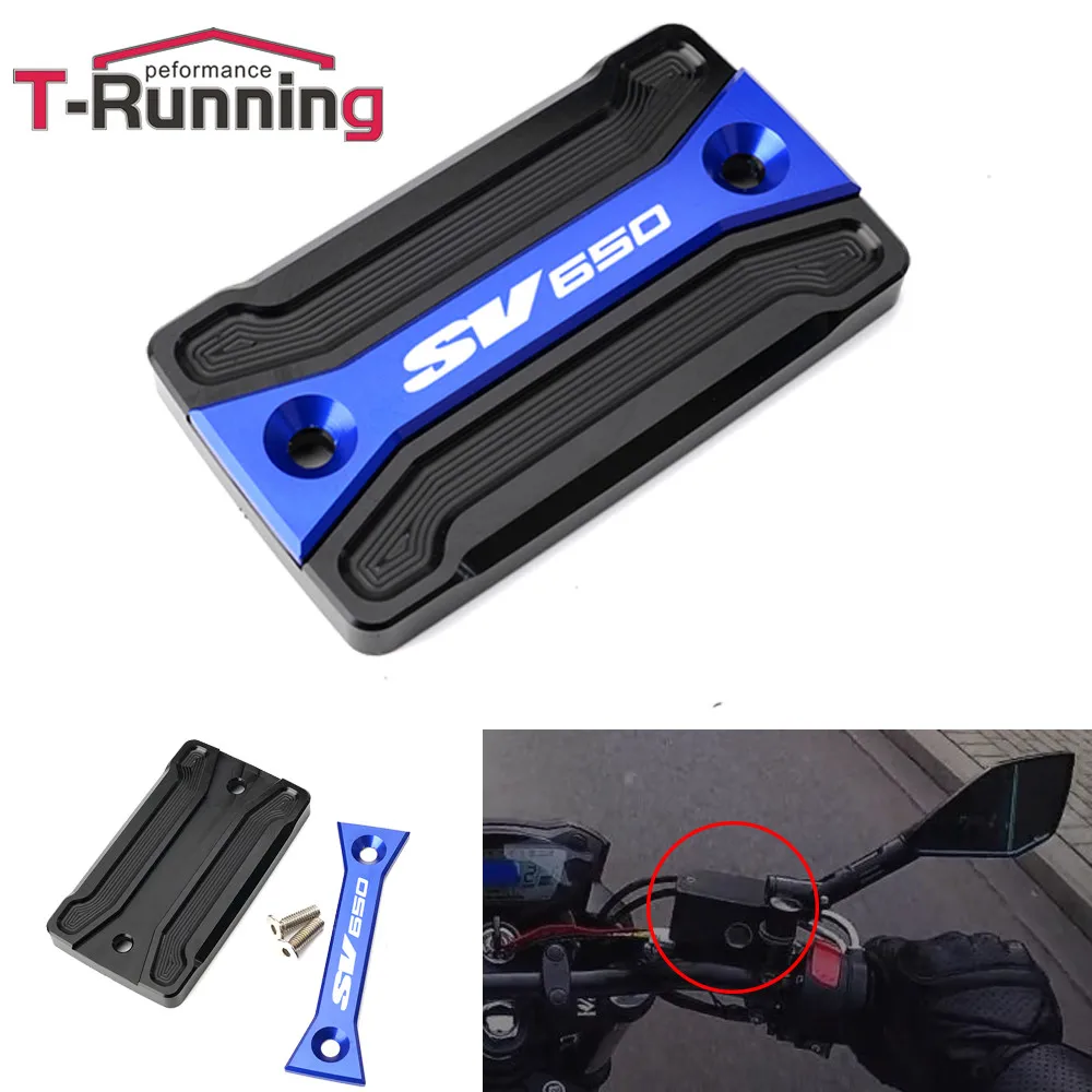 

Moto Front Brake Cap Fluid Reservoir Cap Cylinder Cover For SUZUKI SV650 SV 650 2008-2019 2018 2017 2016 2015 2014
