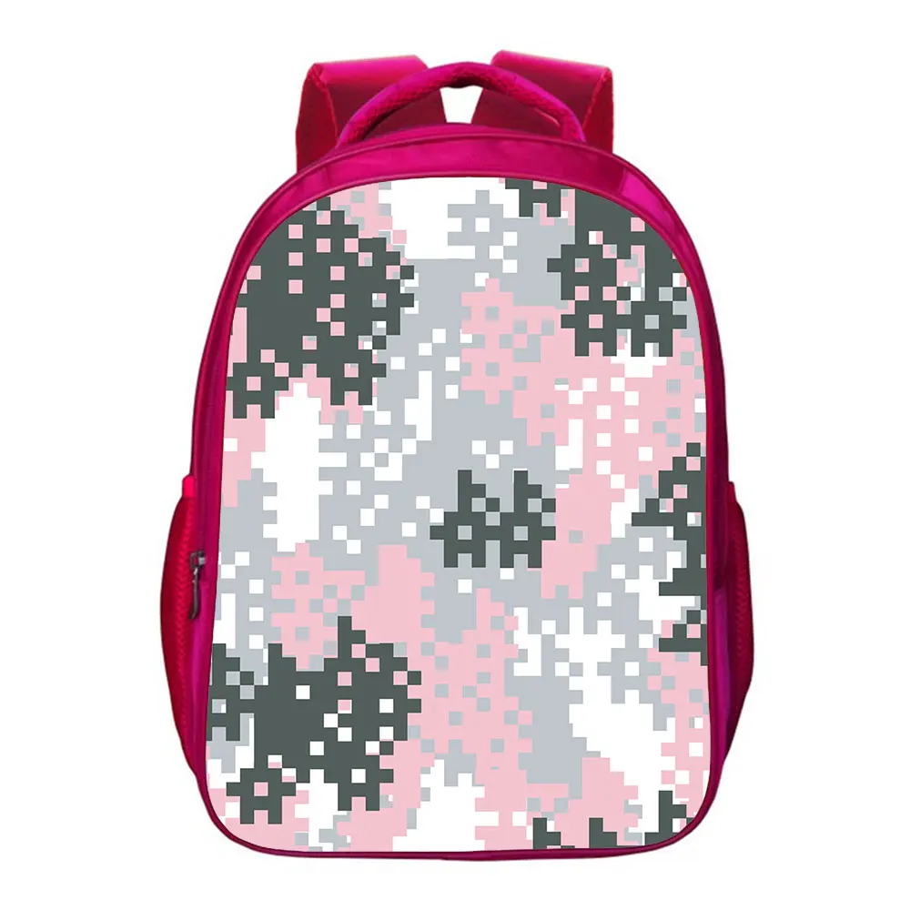 Модный камуфляжный рюкзак для мальчиков и девочек, классная школьная сумка для подростков, дорожные сумки, детский Ранец 16 дюймов