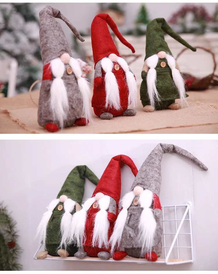 Рождественские украшения стоящая осанка Рождественская Кукла европейский и американский стиль окна