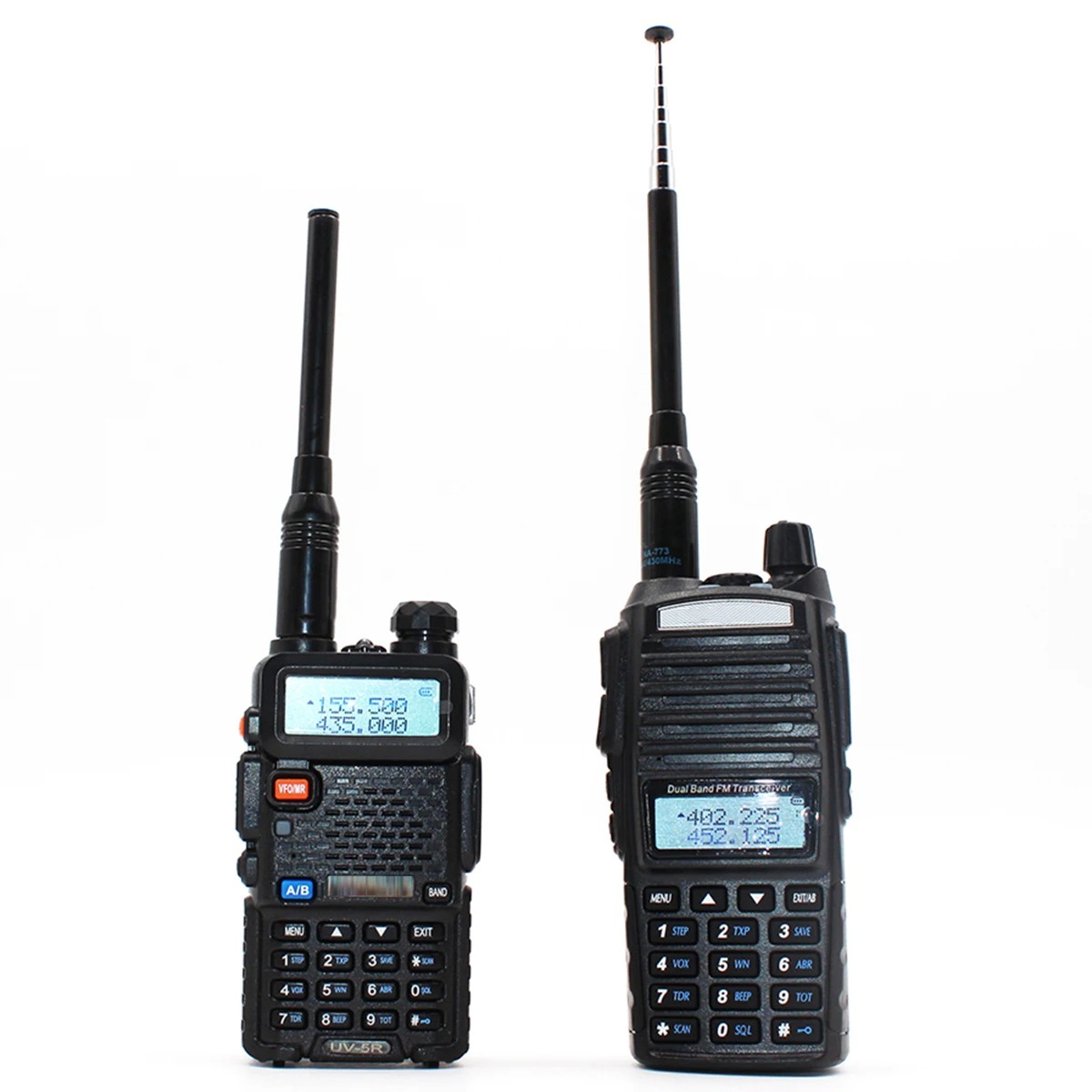 

2020 New SMA Female VHF UHF Dual Band Walkie Talkie Telescopic Antenna For BaoFeng Walkie Talkie UV-5R UV-82 BF-888S