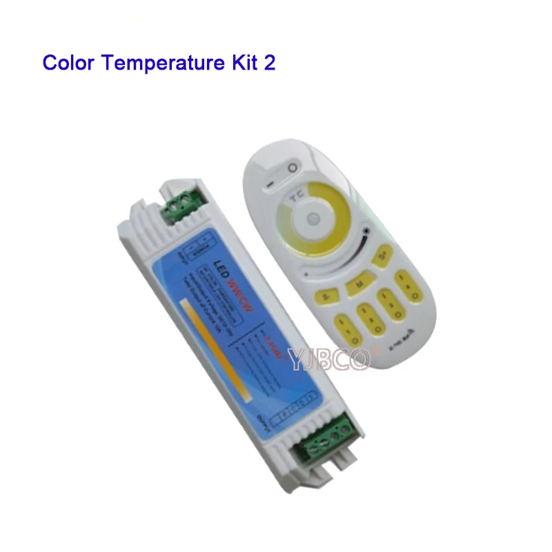 DC12-24V 2 4G 4 Zone длинный пластиковый shellpress беспроводной дистанционный dimimg CT/RGB/RGBW