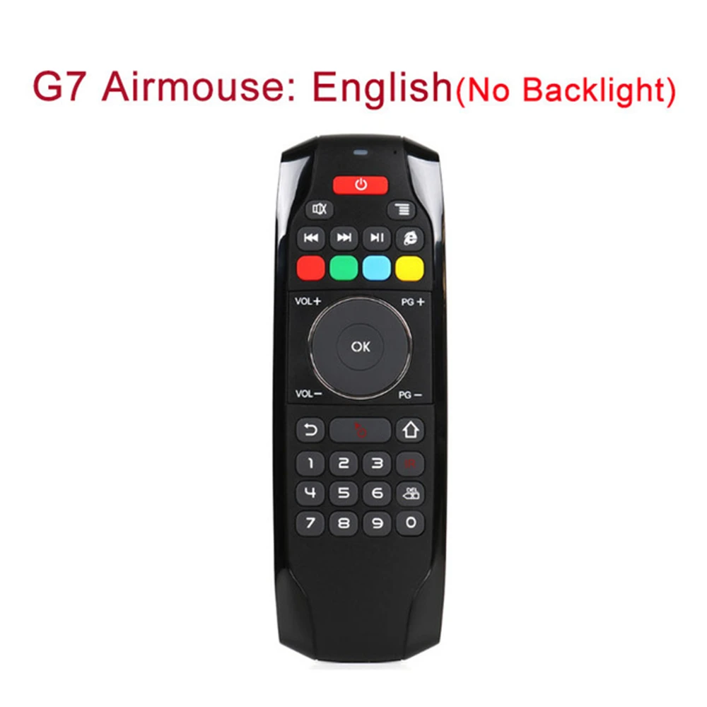 G7 2 4 GHz Fly Air mouse беспроводная клавиатура дистанционного управления с ИК функцией
