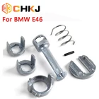CHKJ 7 шт.компл. боковые детали драйвера металлический дверной замок цилиндр Ремонтный комплект для BMW E46 3 серии M3 передние правыелевые ремонтные инструменты