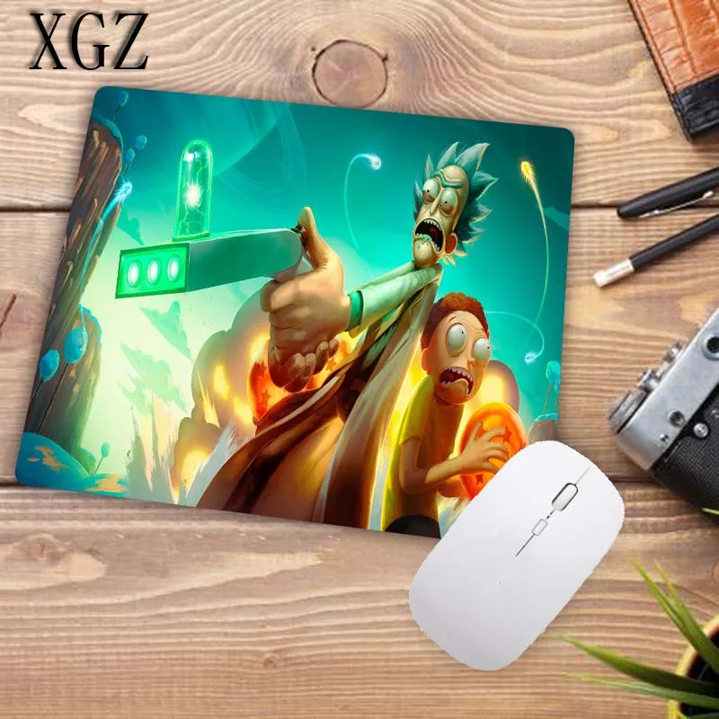 XGZ большая рекламная акция, коврик для мыши с принтом аниме Рик и Морти, компьютерный коврик для компьютера, размер X 22 см, игровой коврик для мыши
