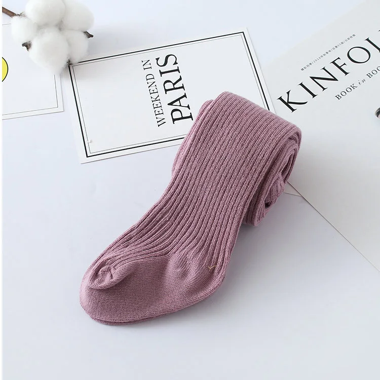 Keelorn/ Весна Новая детская одежда для маленьких девочек, из Pu искусственной кожи, кожаные штаны, легинсы для девочек; осенние леггинсы для детей теплые тонкие облегающие брюки - Цвет: AF210 Purple