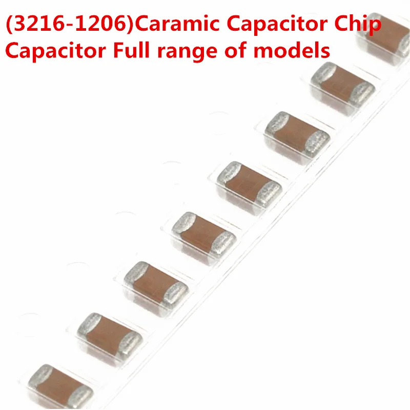 Многослойные керамические конденсаторы 1206 SMD 2 НФ 1 мкФ 4 7 226 10 22 104 105 106 K 50 шт. |