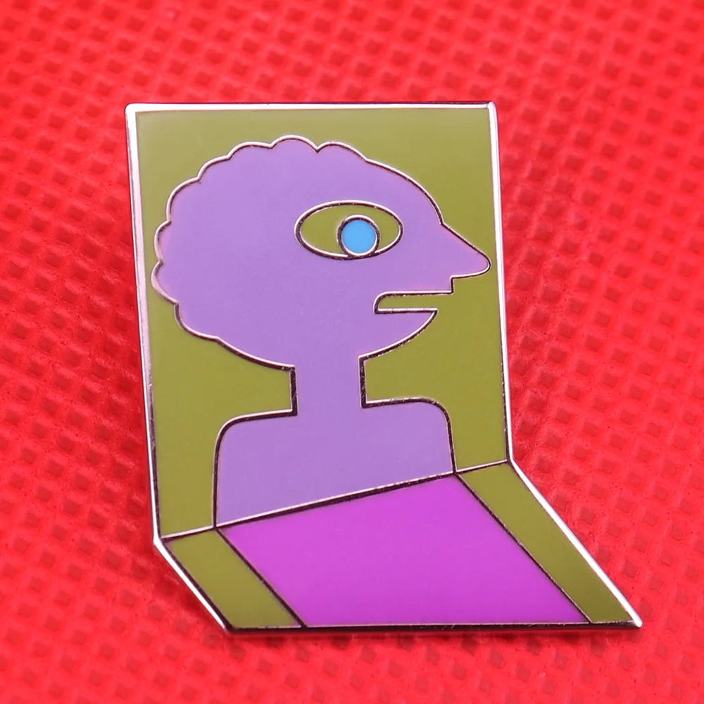 Adventure Time Prismo Enamel Pin Brooch Reflective Prism Geometry Art Badge Fashion jewelry Decor | Brooches