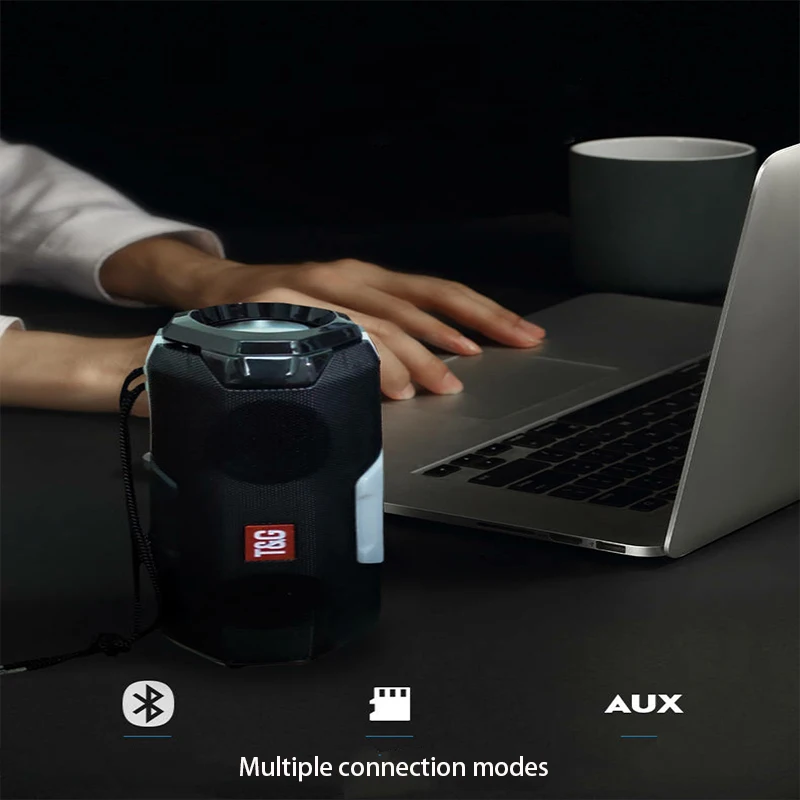 Беспроводной Bluetooth динамик большой объем открытый портативный аудио семь цветов