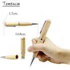 Деревянная шариковая ручка USB-флеш-накопитель 256G 4 ГБ 8 ГБ 16 ГБ 32 ГБ 64 ГБ 128 ГБ