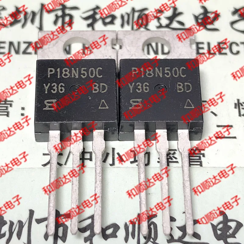 Оригинальный Новый/5 шт/P18N50C SIHP18N50C TO 220 500V 18A|Регуляторы напряж./стабилизаторы| |