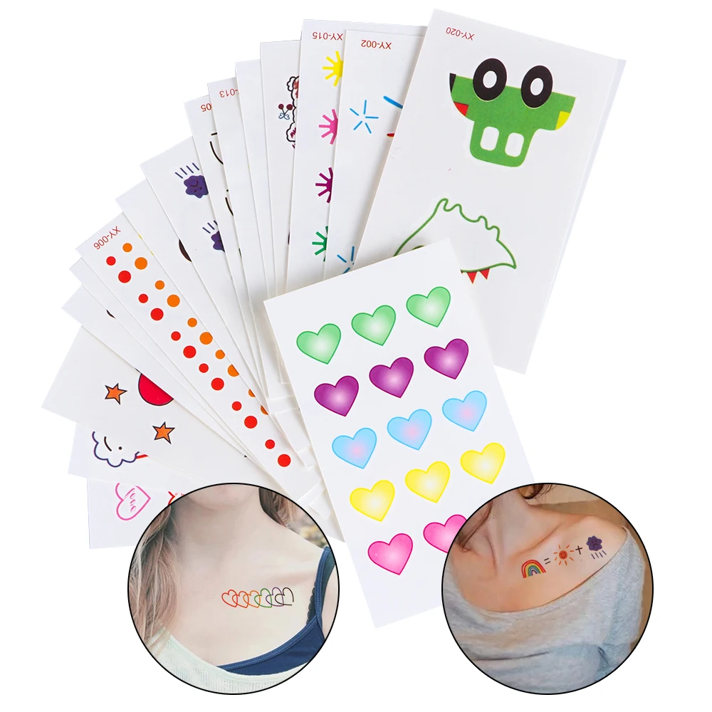 1 шт Сексуальная Водонепроницаемая поддельная Татуировка Hyuna Wind Girl цветное