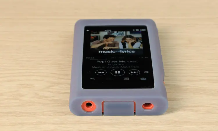 Силиконовый чехол для Sony Walkman NW A55HN A56HN A57HN A50 A55 A56 A57 с защитой экрана и ремешками mp3